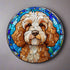 Cockapoo Glass Suncatcher Worktop Saver